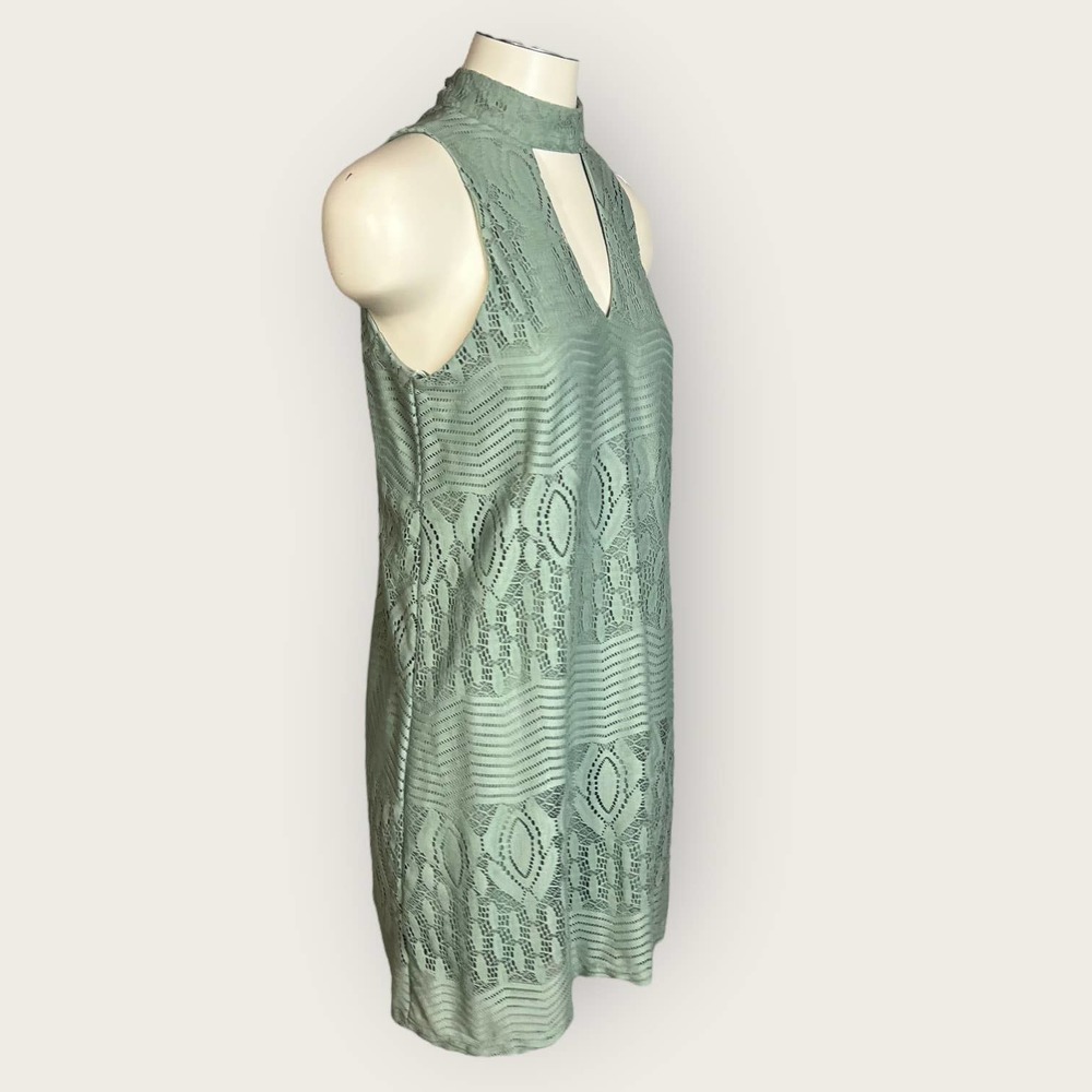 City Studio (S) Mini Dress Sage